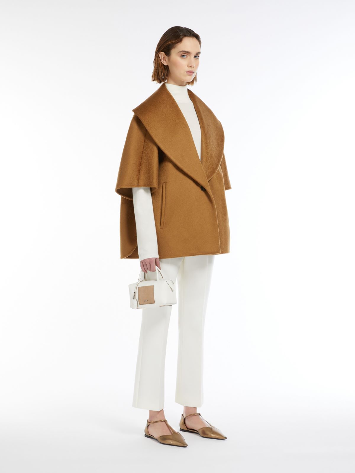 【関税&送料込み】Max Mara Cap In Cashmere Capes Cashmere Woman | Max Mara