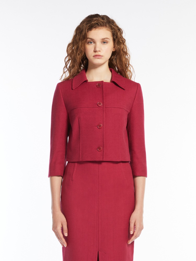 ジャケット Max Mara SS23 COTTON CRePE JACKET. (2310410238600 707001) Studio Crepe Max Mara