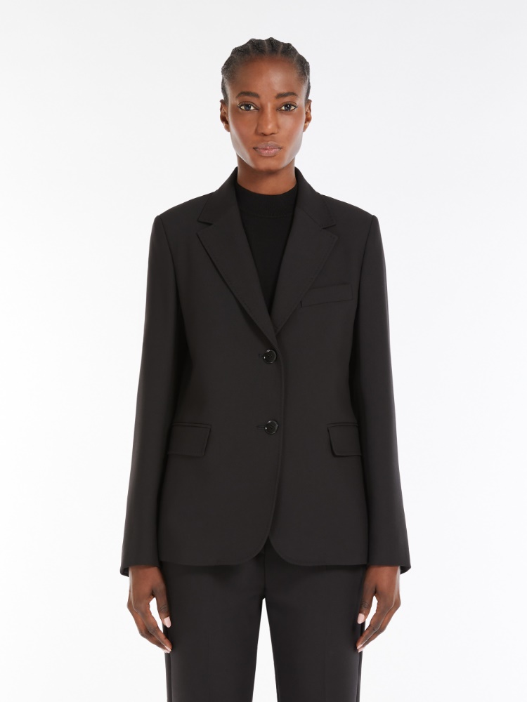 アウターその他 MAX MARA Woman Blazer Black 2411041061600 003 Black blazer female | Max Mara