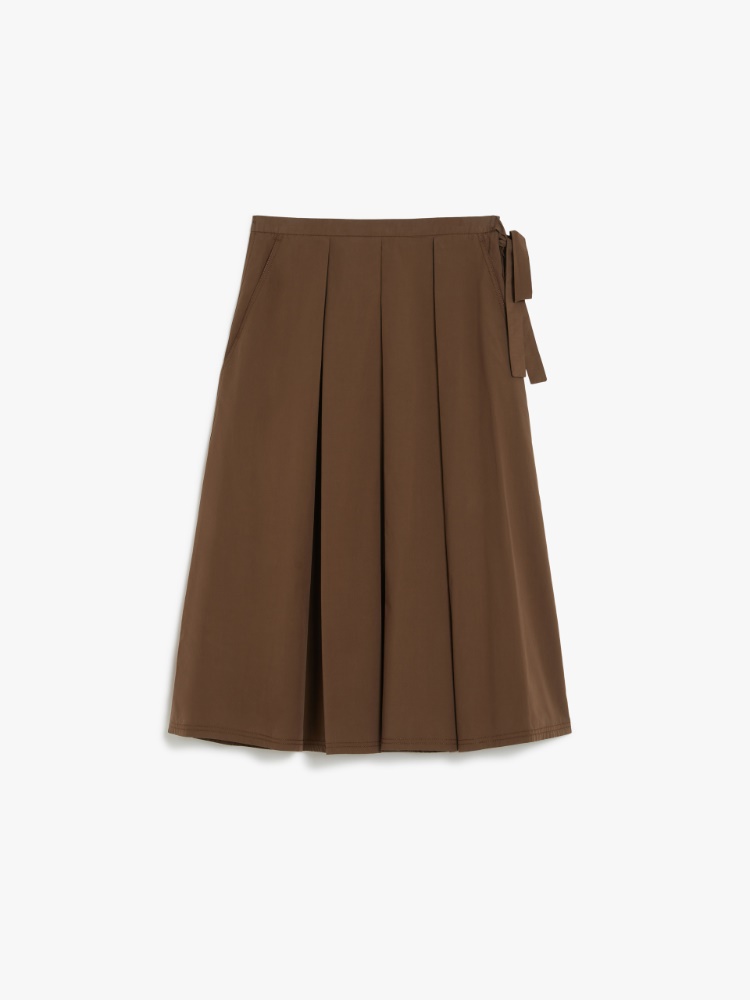 スカート MAX MARA Women Skirts 2411101023600CRESTA 006 Brown BROWN Skirts Brown and Camel Woman | Max Mara