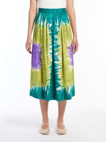 スカート WEEKEND MAX MARA Woman Skirt Green 2515101036600 001 Skirts Green Woman | Max Mara