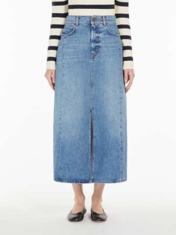 Cotton denim skirts | Max Mara