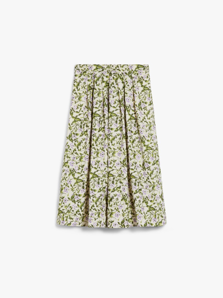 直営♪Weekend Max Mara コットン プリーツスカート ORME オルメ] コットン プリーツ スカート, ecru | 