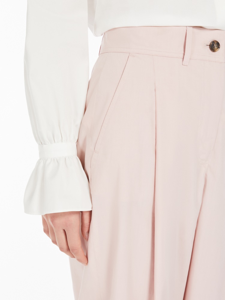 【送料&関税込】Weekend Max Mara Pink Cotton Arturi1234 Pant 5131015306014-f-