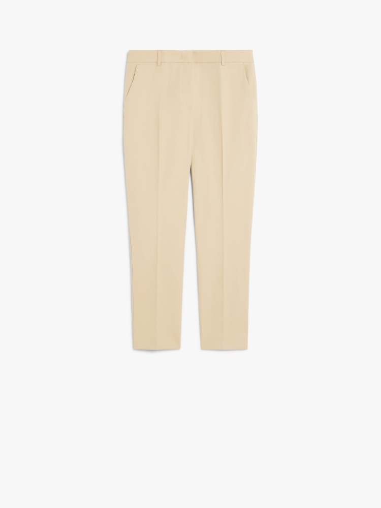 【関税＆送料込み】Max Mara Glauco - Cotton Baggy Trousers Cotton baggy trousers, hazelnut brown | 