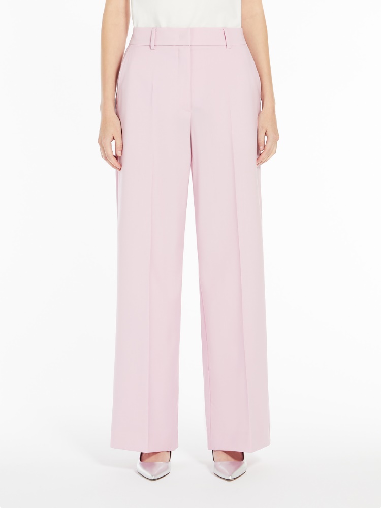 【関税&送料込】Weekend Light Pink Wool Visivo Palazzo Pant 5131045106004-b-