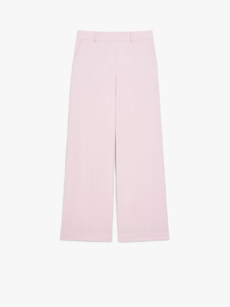 【関税&送料込】Weekend Light Pink Wool Visivo Palazzo Pant Wool canvas palazzo trousers, pink | 