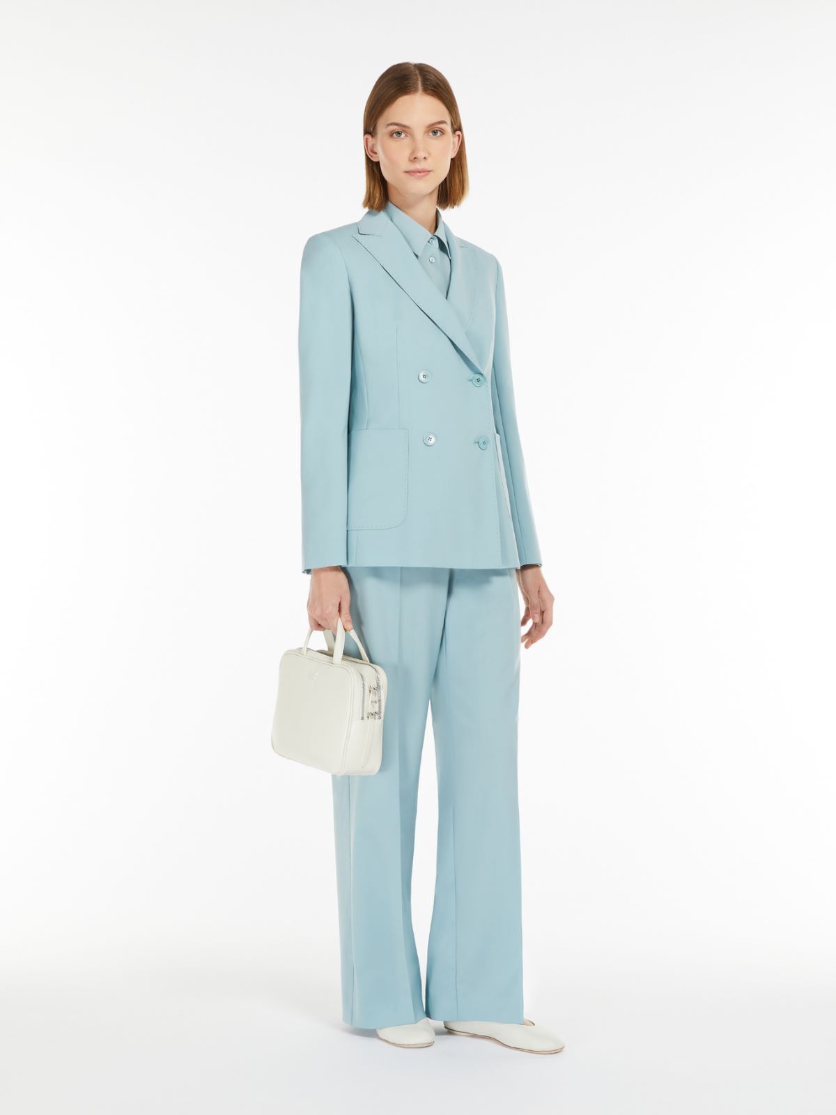 パンツ 'S Max Mara Woman Pants Dove Grey 2429136101600 027 Pegno Pant | MAX MARA | elysewalker