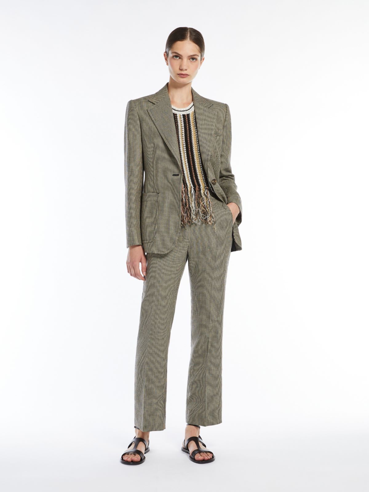 Weekend Max Mara Linen Woman | Max Mara
