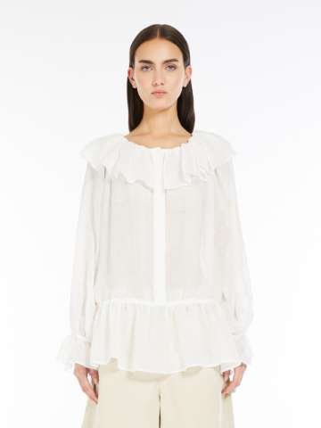 Linen Gauze Wiggly Stripe S/S Easy Shirt – Outclass