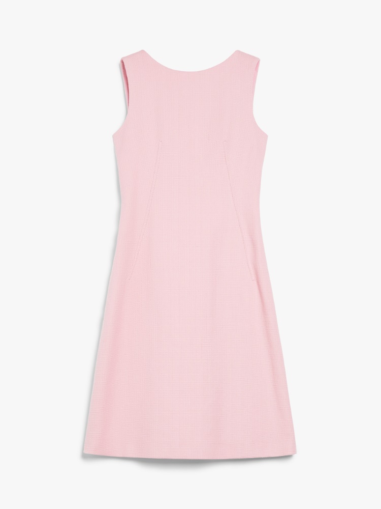 Cotton sheath dress, pink | 
