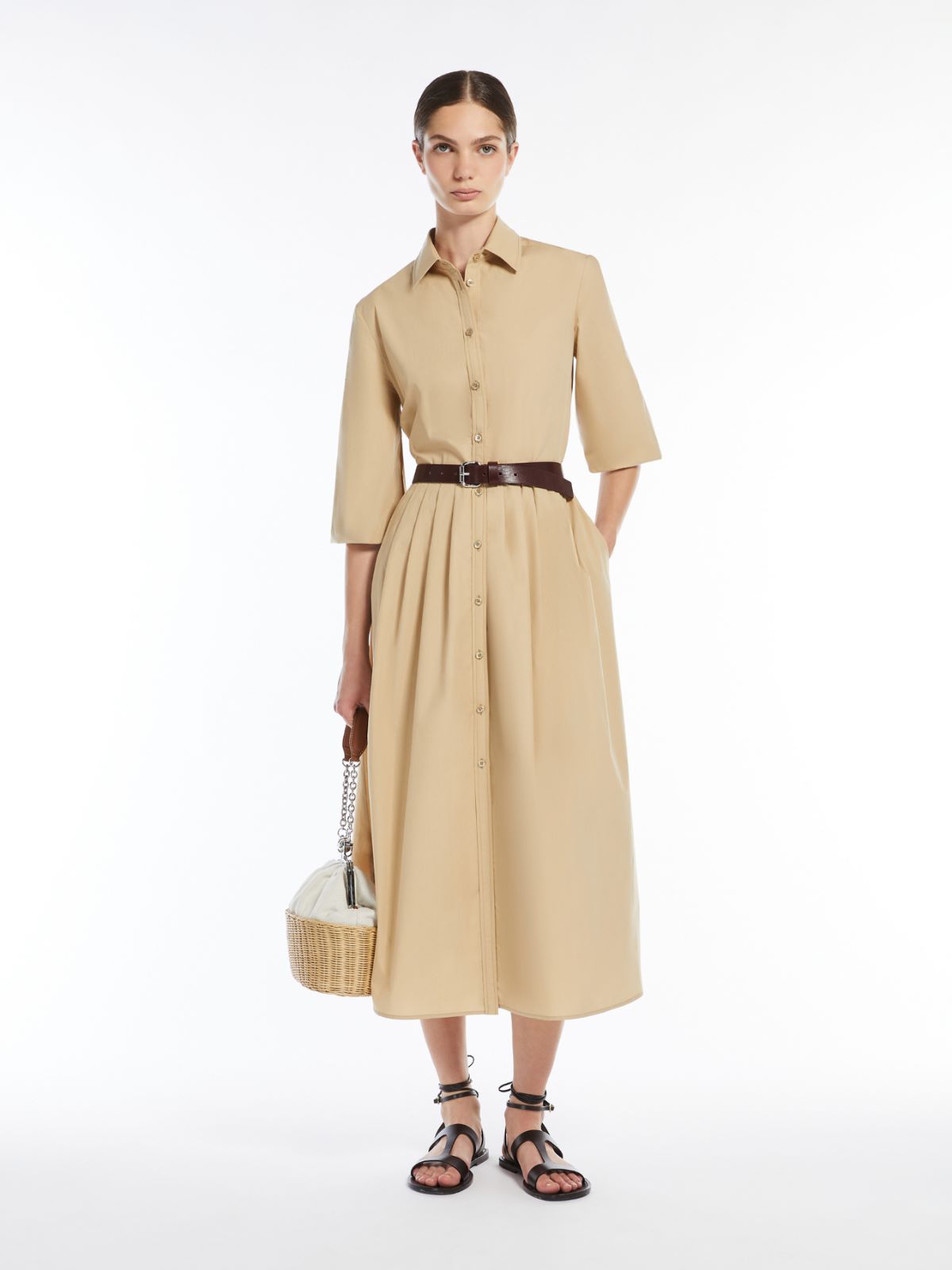 Dresses White and beige Woman | Max Mara