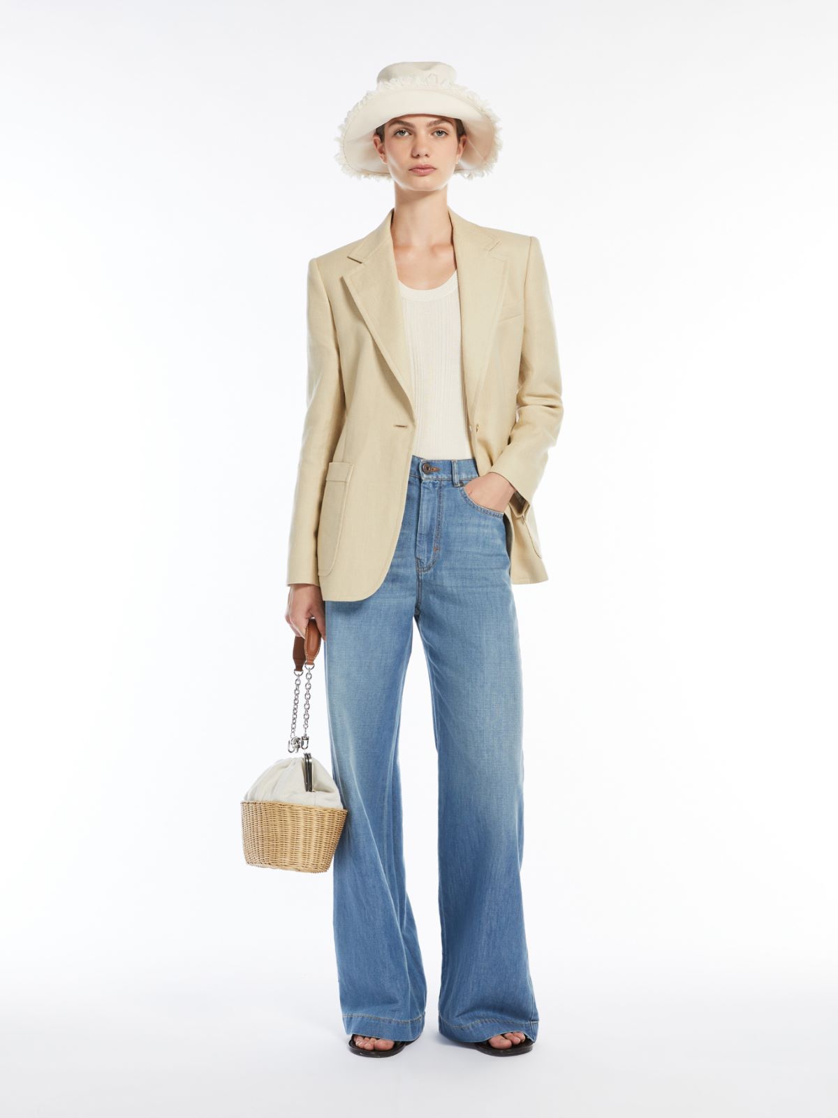 Viscose yarn top + ECRU - Max Mara