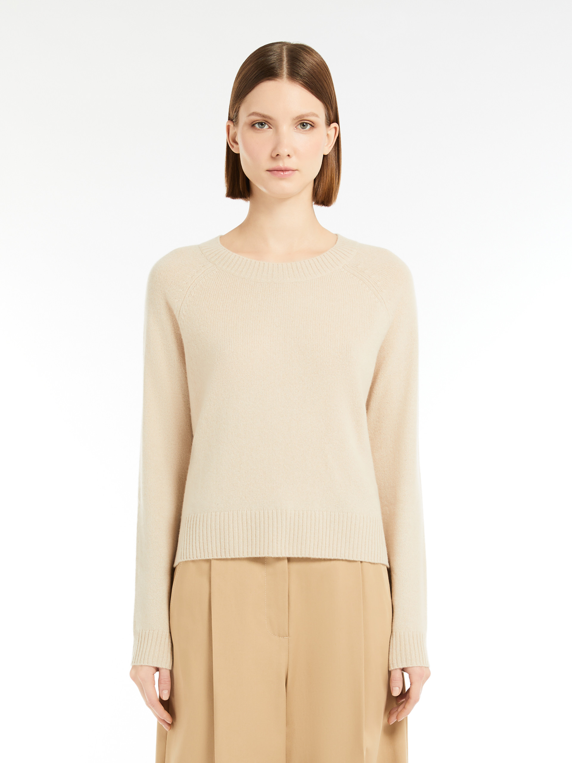 Cashmere yarn jumper - SAND - Max Mara - 2
