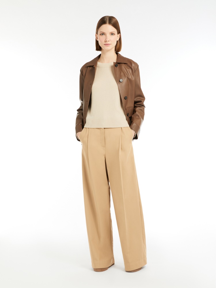 Cashmere yarn jumper - SAND - Max Mara