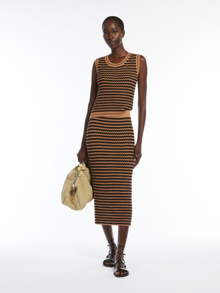 Crochet cotton top - DESERT - Max Mara - 2