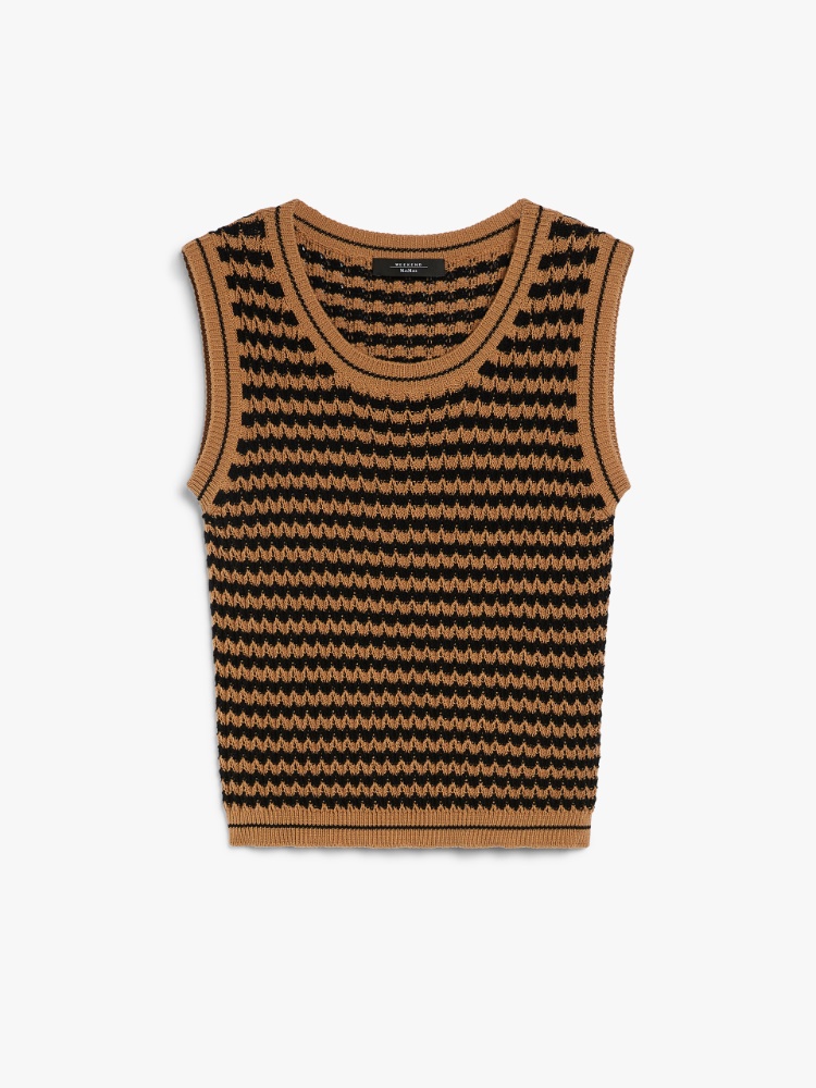 Crochet cotton top - DESERT - Max Mara