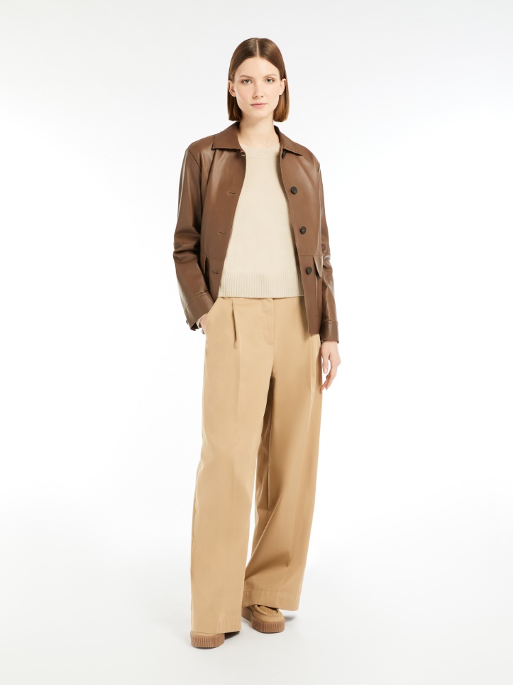 マックスマーラ maxmara レザージャケット