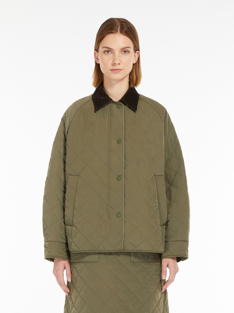 ＜BEBER＞Weekend Max Mara タフタキルティングジャケット 5481075106007-b-
