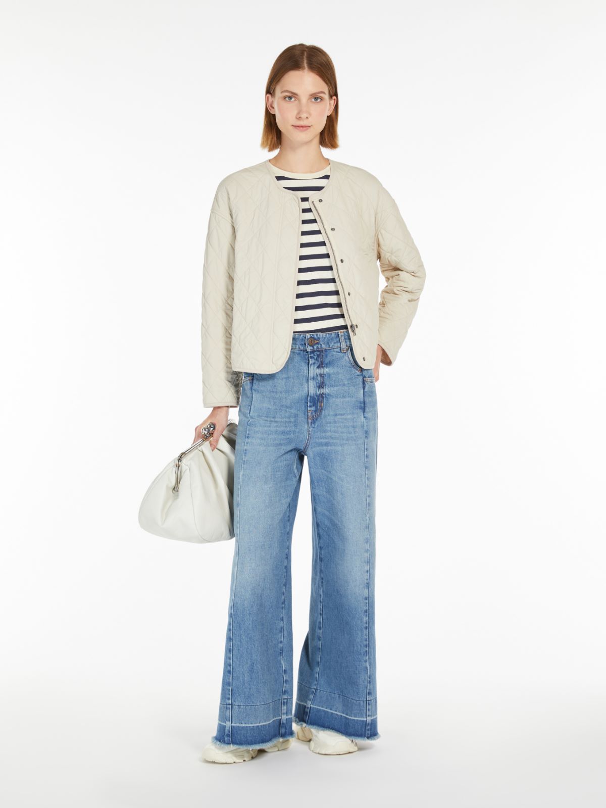 Quilted nylon jacket + SAND - Max Mara