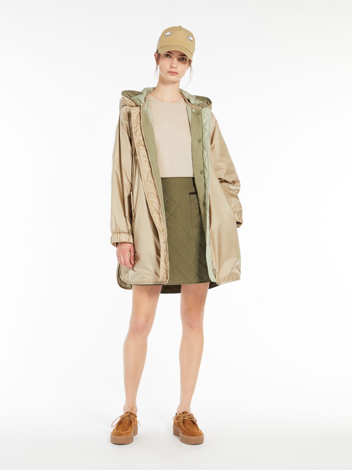 ジャケット MAX MARA Parole jacket with viscose padded lining Beige Max Mara Seia Down Jacket | Liberty