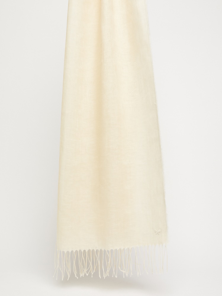 Linen stole - NATURAL - Max Mara