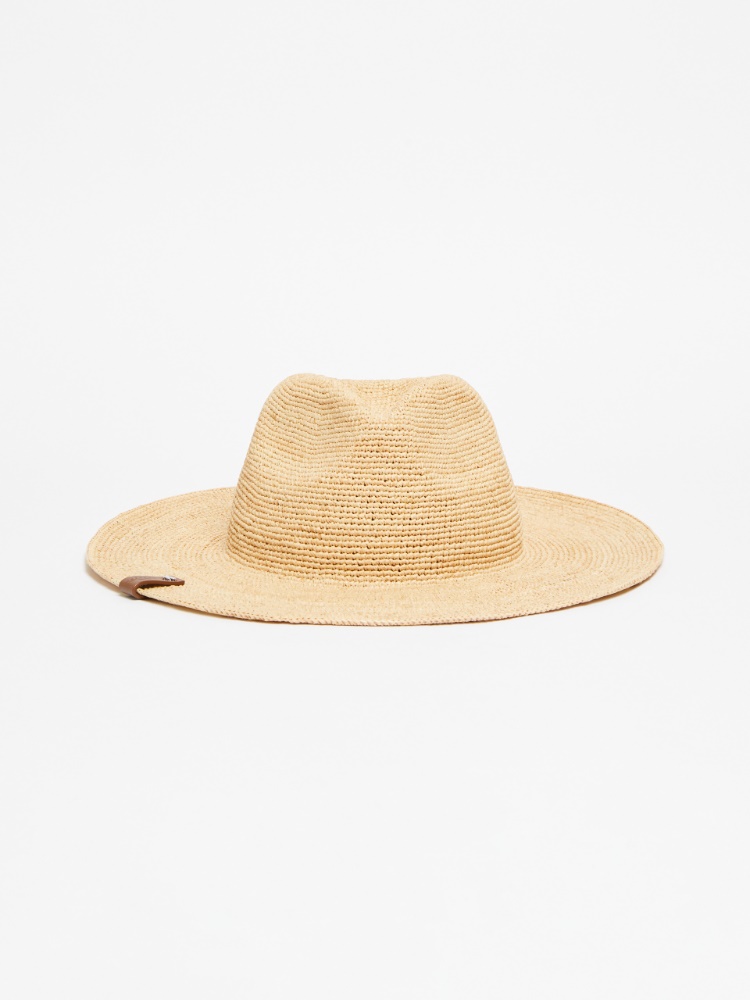 Gradient raffia hat - BEIGE - Max Mara