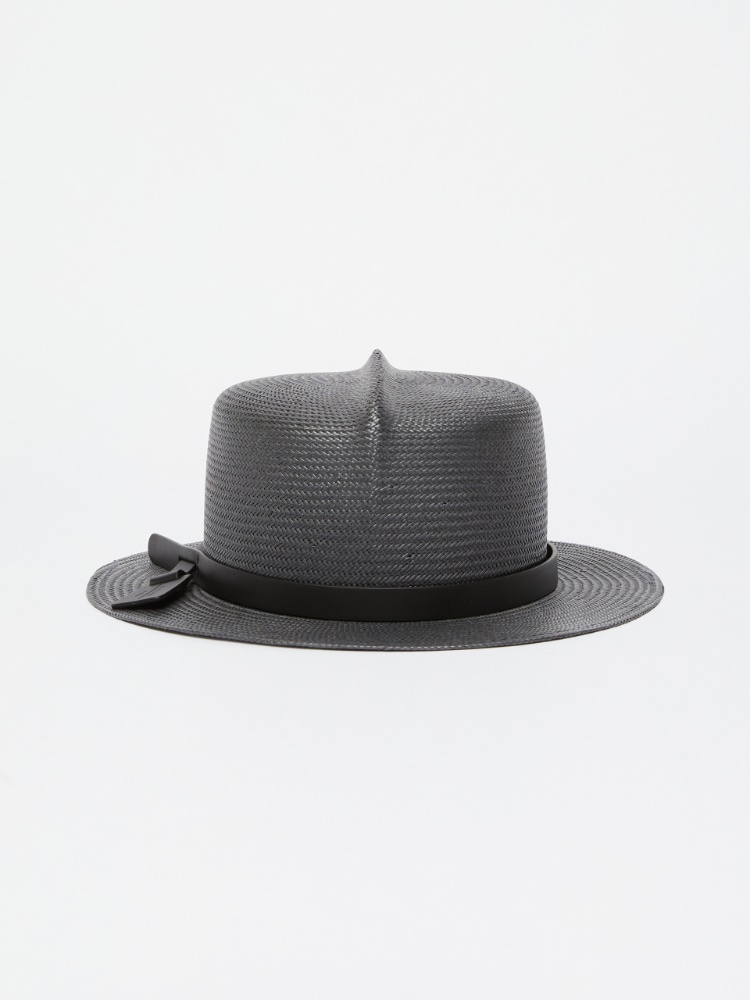 Straw hat - BLACK - Max Mara