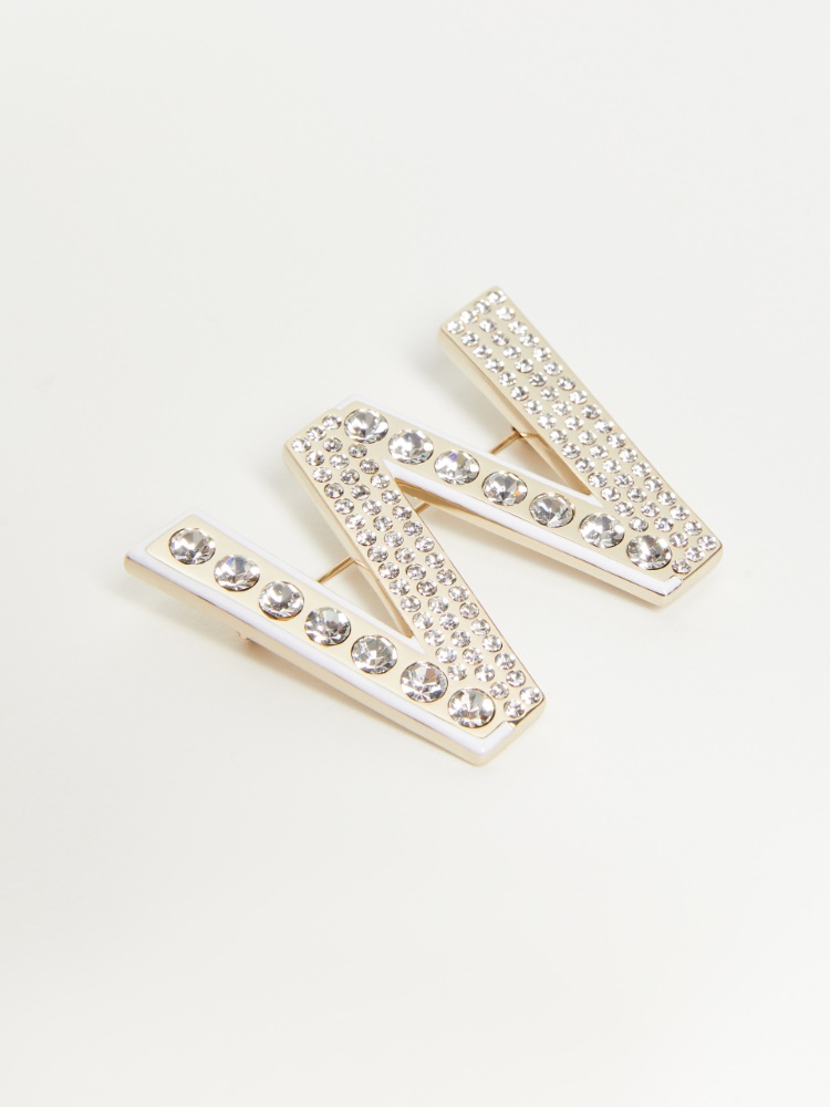 カレッラ] メタル ラインストーン セット, optical white
