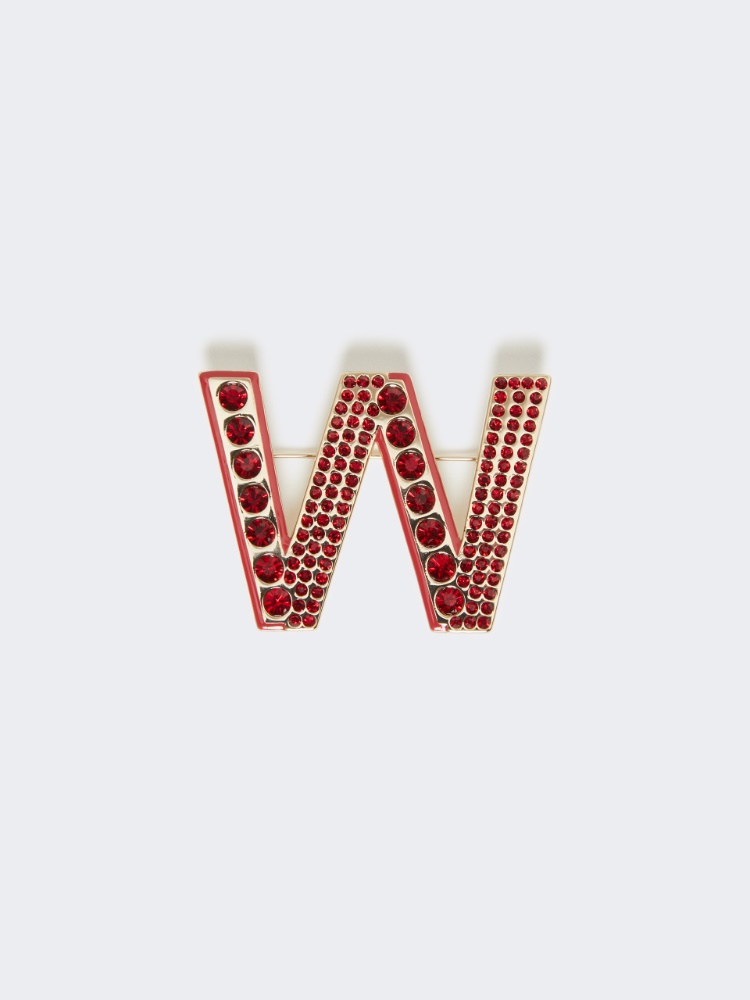 アクセサリーその他 Max Mara MGROSGRAINPIND - M pin with rhinestones 4756125106001-a-mgrosgrainpind.jpg