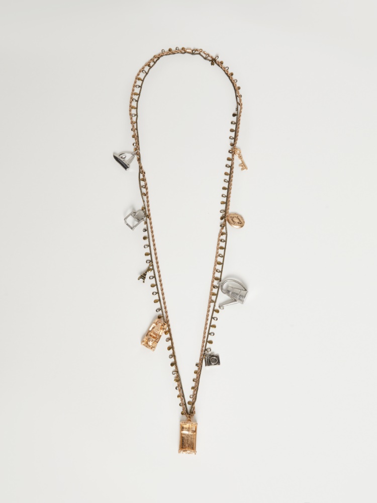 Halskette mit Anhängern - GOLD - Max Mara