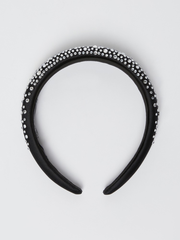 Haarreif mit Strass - SCHWARZ - Max Mara