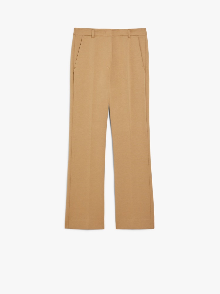 パンツ S MAX MARA PANTS CARAMELLO Pantalone 'S Max Mara in twill color caramello