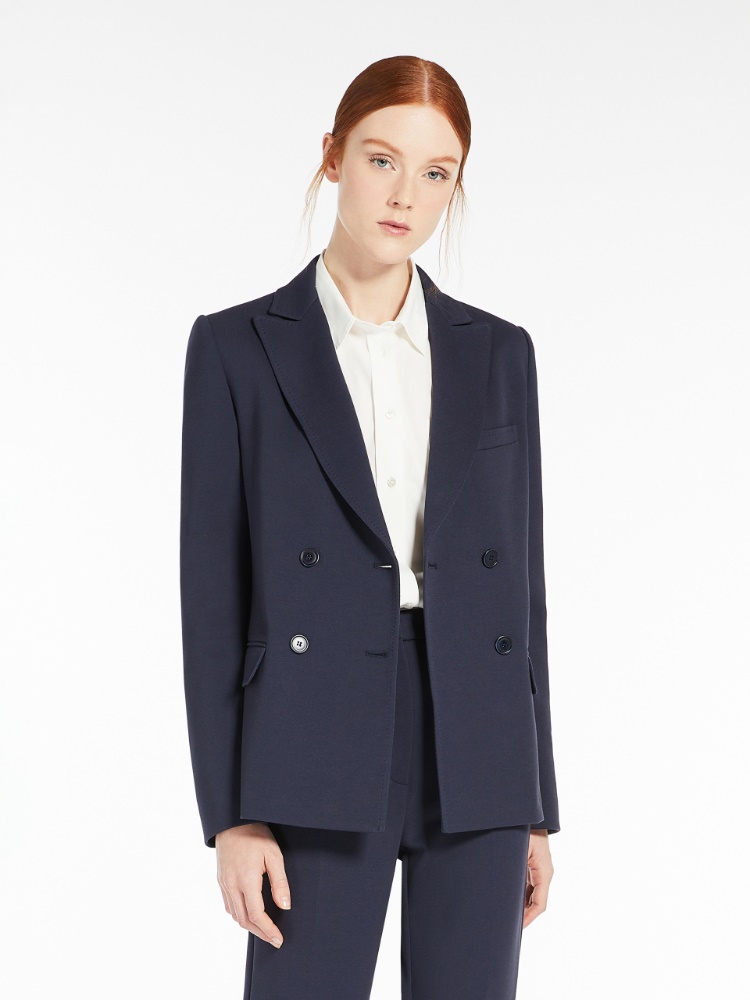【送料&関税込】'S Max Mara Double-breasted Velvet Blazer Weekend Max Mara Double-breasted velvet blazer - Jackets