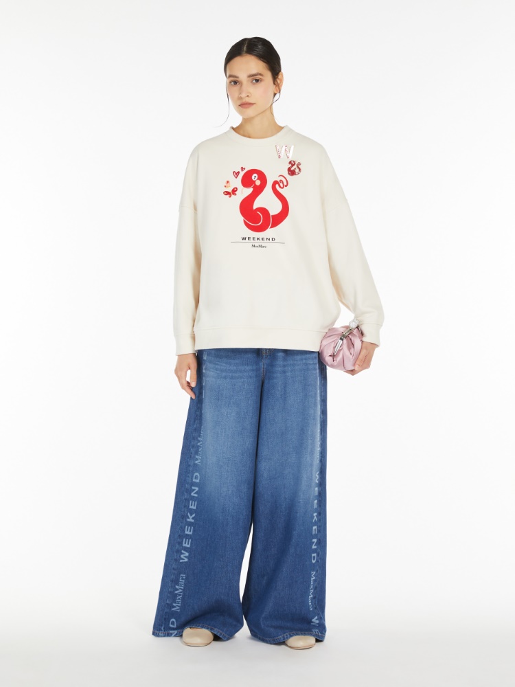 ブルゾン Max Mara PLAVA - Polyamide blend sweatshirt Max Mara 'plava' Black Polyamide Blend Sweatshirt | italist