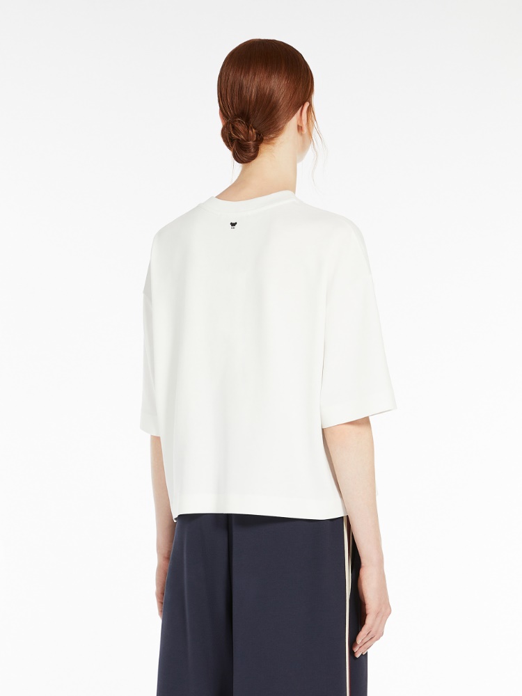 Tシャツ・カットソー MAX MARA Woman T-Shirt White 2516971018600 006 MAX MARA Woman T-Shirt White 2516971018600 006 (Max Mara/T