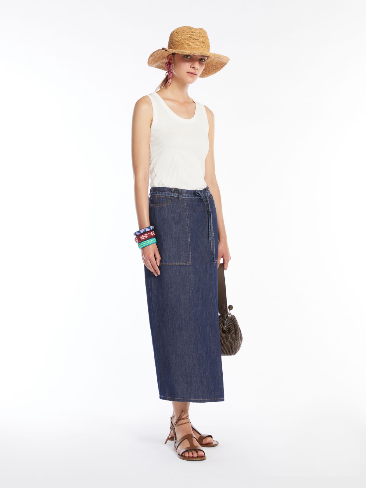 Organic cotton top + WHITE - Max Mara