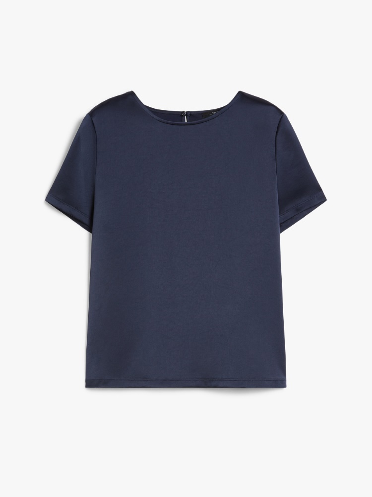 Tシャツ・カットソー MAX MARA Women Tunic Tops 2511161024600 036 BLUE Tops and T-shirts Blue and light blue Woman | Max Mara