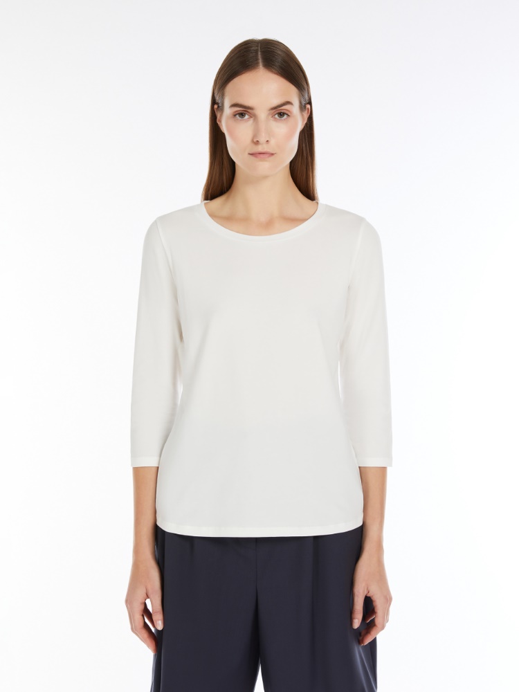 Max Mara オーガニックコットンジャージーTシャツ Max Mara オーガニックコットンジャージーTシャツ - メルカリ