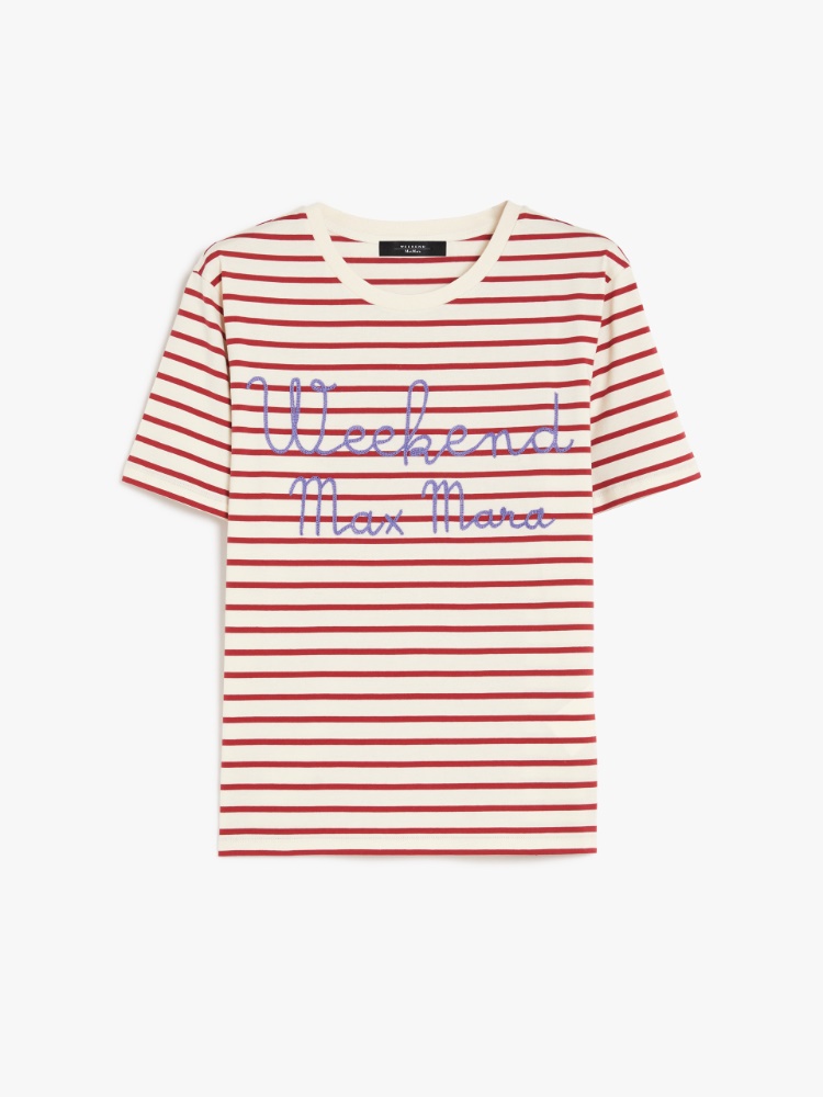 Cotton T-shirt, red | 