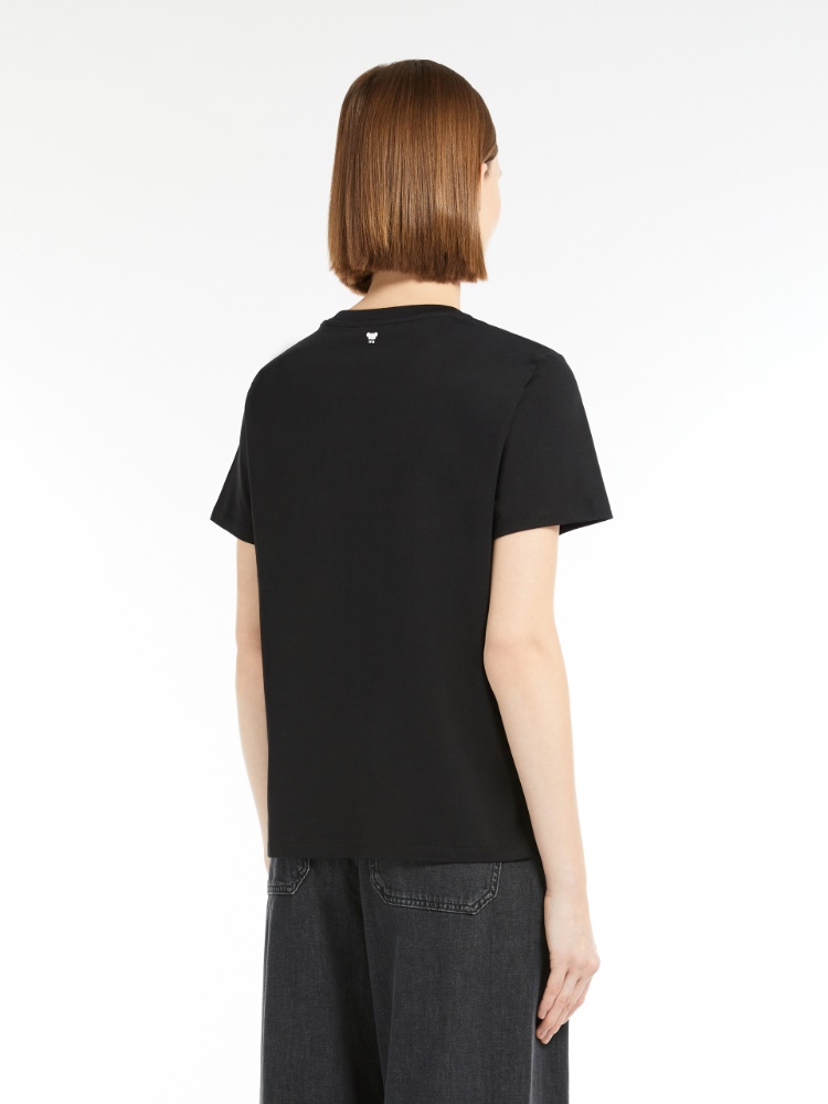 【WEEKEND MAX MARA】ヴェッロ コットン ジャージー Tシャツ 5971055106004-d-