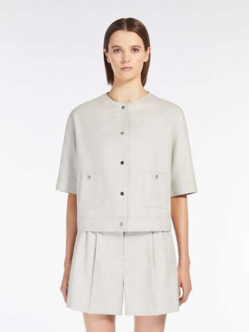 DT★Max Mara★colonia コットンブレンドジャケット Cotton blend jacket | Max Mara