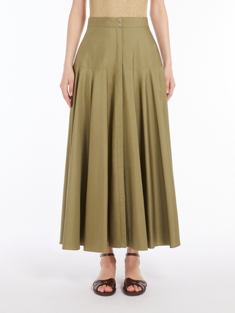 ワンピース MAX MARA STUDIO Women Mid Skirts 2516221142600 065 COFFEE 23 Women's Elegant Long, Midi and Mini Skirts | Weekend Max Mara