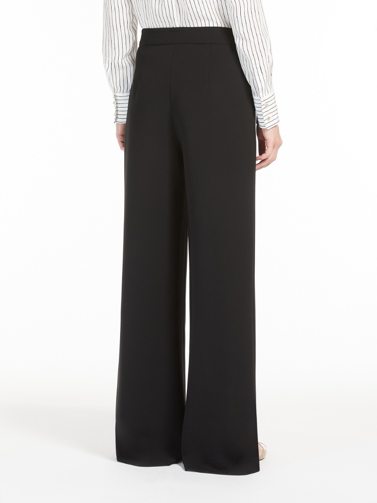 パンツ Max Mara Max Mara Pianoforte Danila Pants Cotton canvas trousers, kaki | 