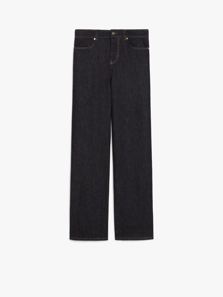 Stretch denim jeans, navy | 
