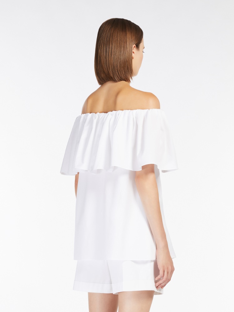 The barnnet Magnolia Off-Shoulder Top 白 Magnolia Off-Shoulder Top_Pink - The Barnnet