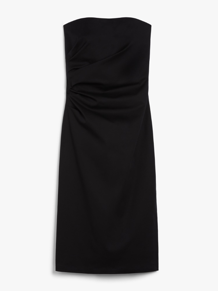 ワンピース MAX MARA BLACK BUSTIER DRESS IN WOOL BLEND Bustier dress | Max Mara
