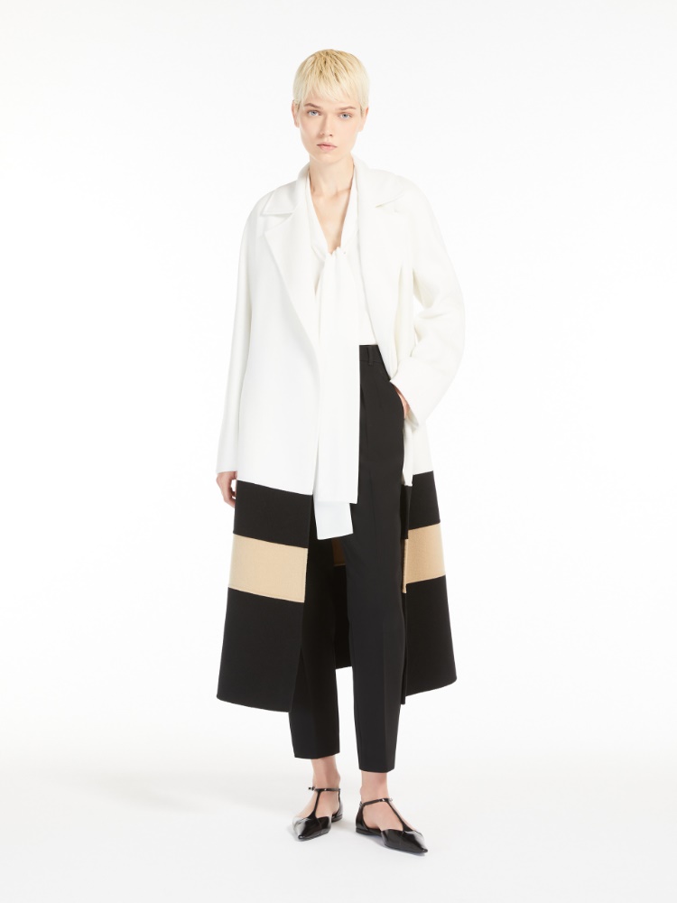 Silk foulard blouse - OPTICAL WHITE - Max Mara - 2