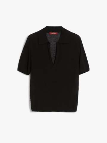 Tシャツ・カットソー MAX MARA Woman Polo Shirt Black 2511361068600 006 Polo shirts female | Max Mara