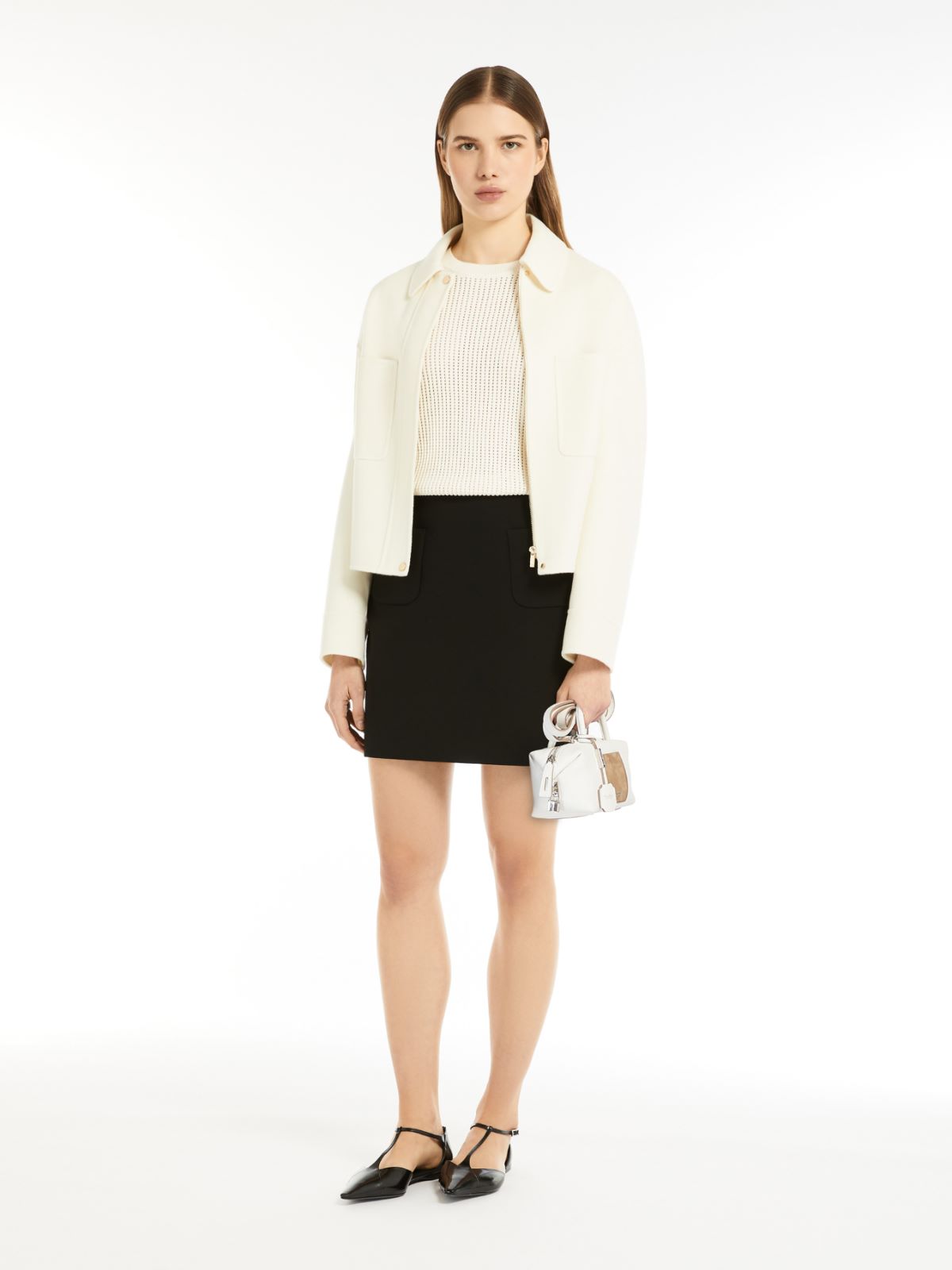 Viscose yarn jumper + WHITE - Max Mara